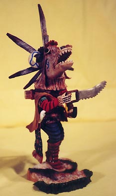 WHITE OGRE KACHINA