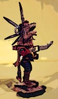 WHITE OGRE KACHINA